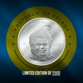 2022 Chris Farley Legal Tender Silver Coin 1 oz