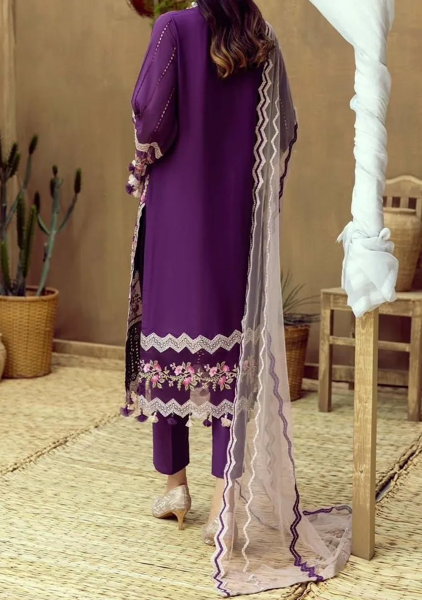 Adan's Libas Embroidered Master Copy Lawn Dress