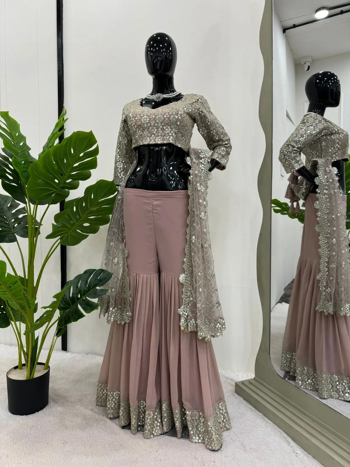 Adorable Sharara Dress