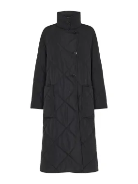 Alice longline quilted coat