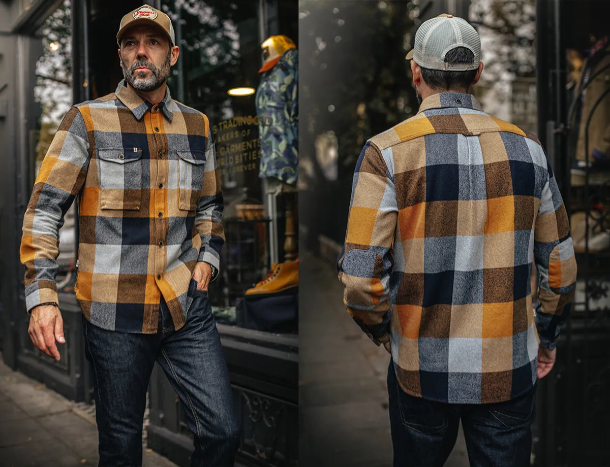 &SONS Big Yukon Flannel Check Shirt Tan