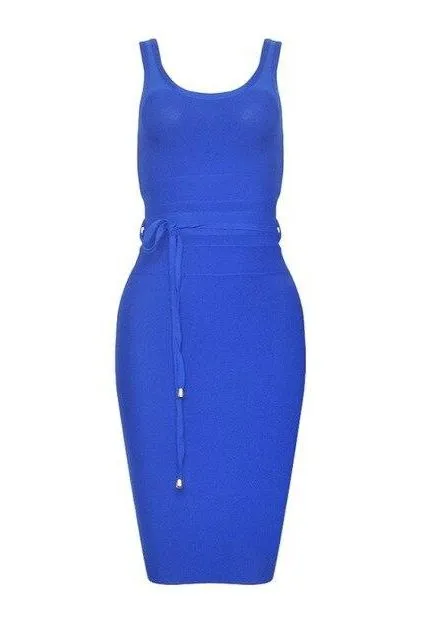 Amy Bandage Dress - Royal Blue