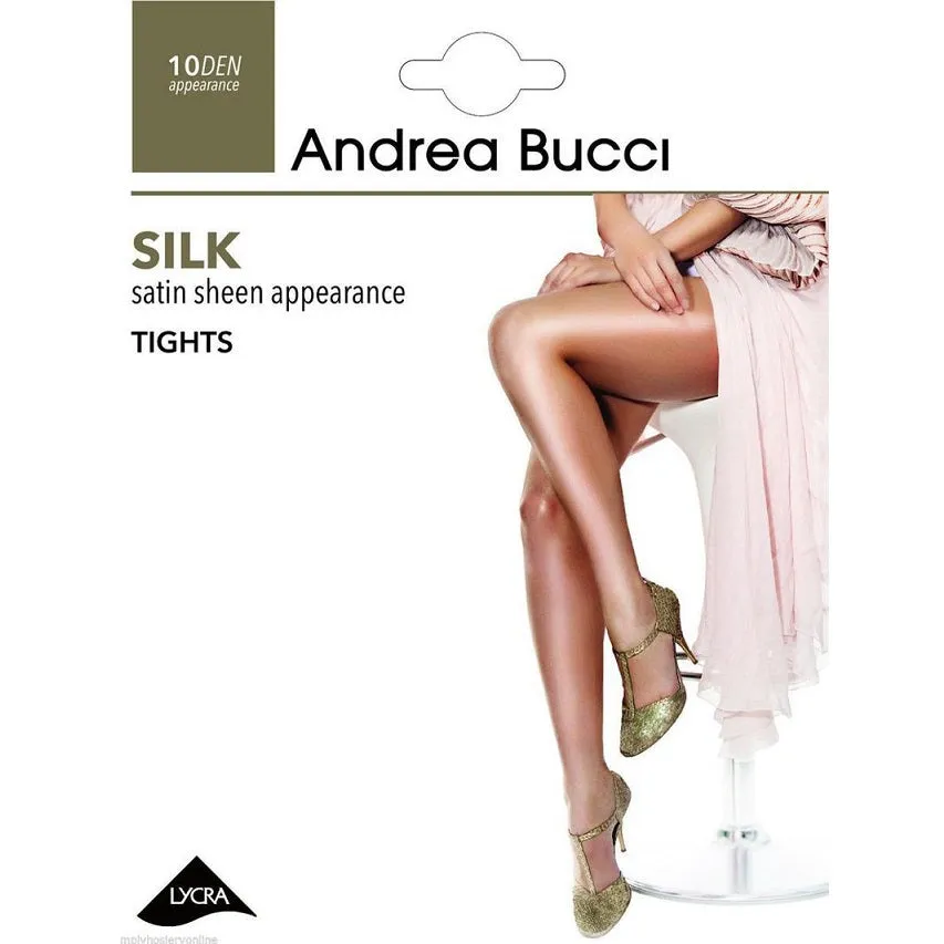 Andrea Bucci 10 Denier Silk Sheer Tights