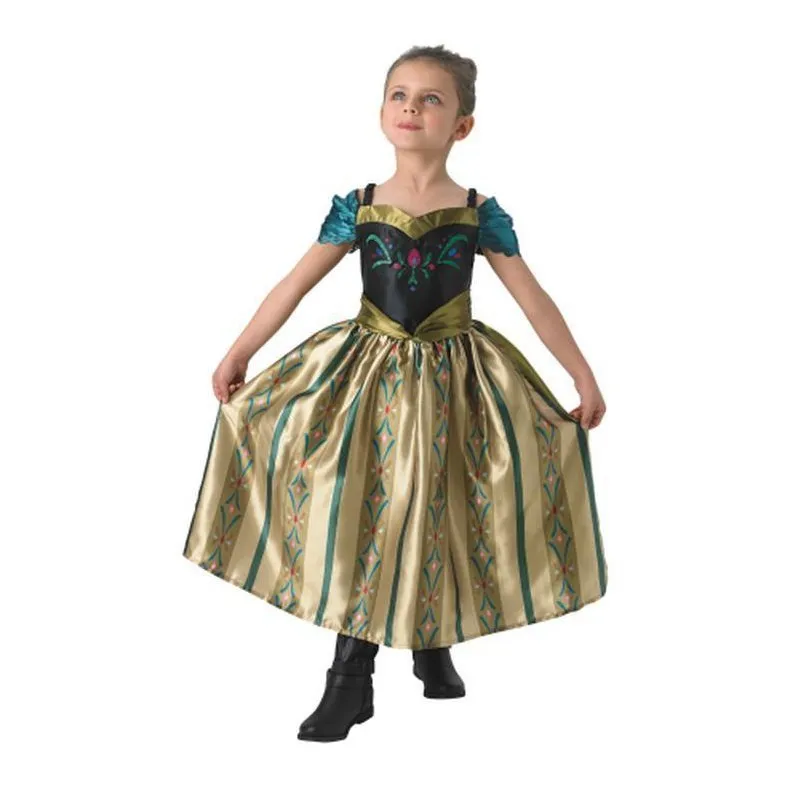 Anna Coronation Deluxe Costume Size 3 5.