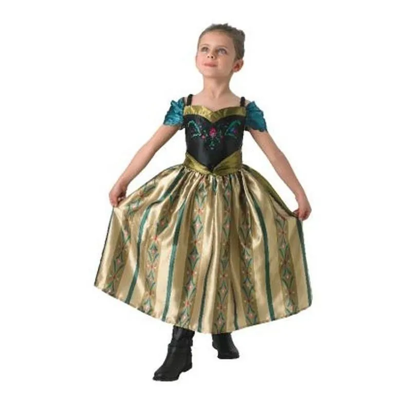 Anna Coronation Deluxe Costume Size 3 5