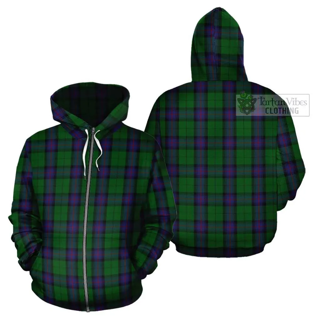 Armstrong Tartan Cotton Hoodie