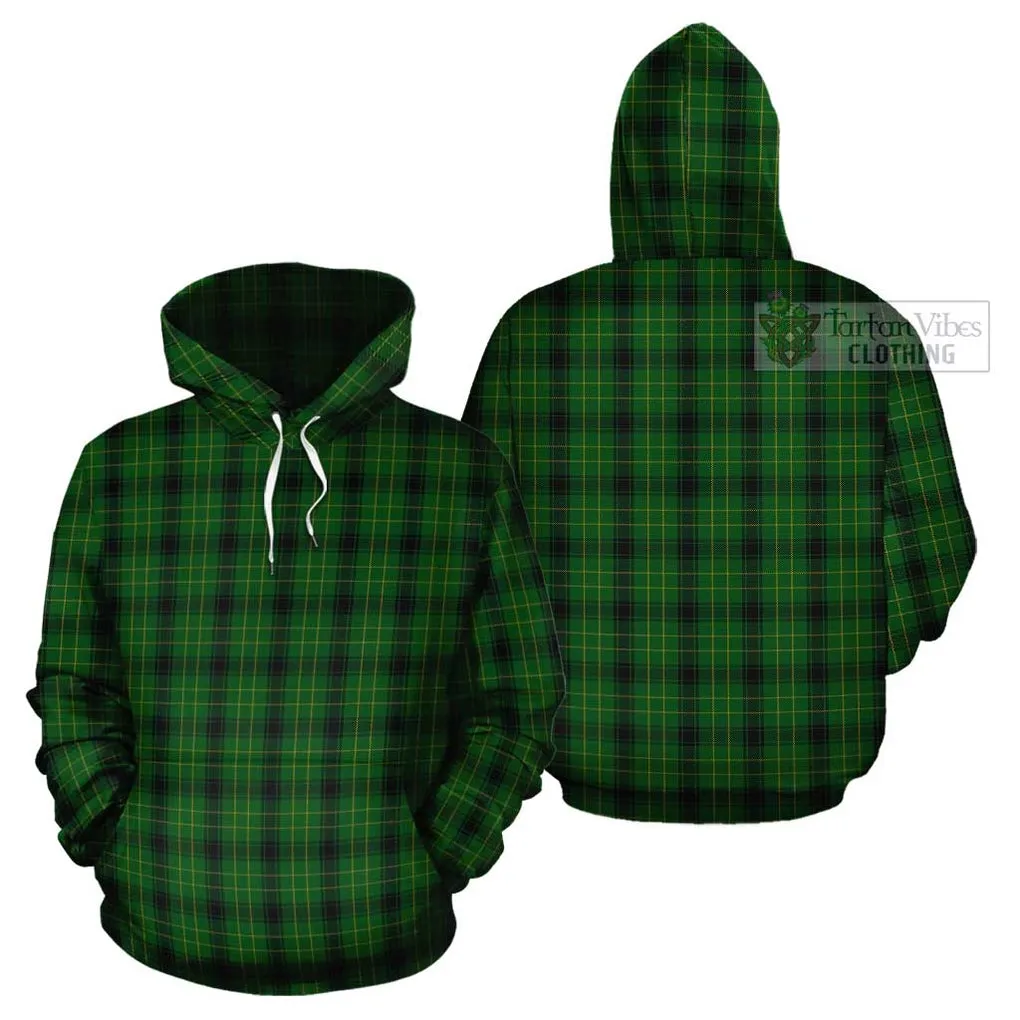 Arthur Highland Tartan Cotton Hoodie