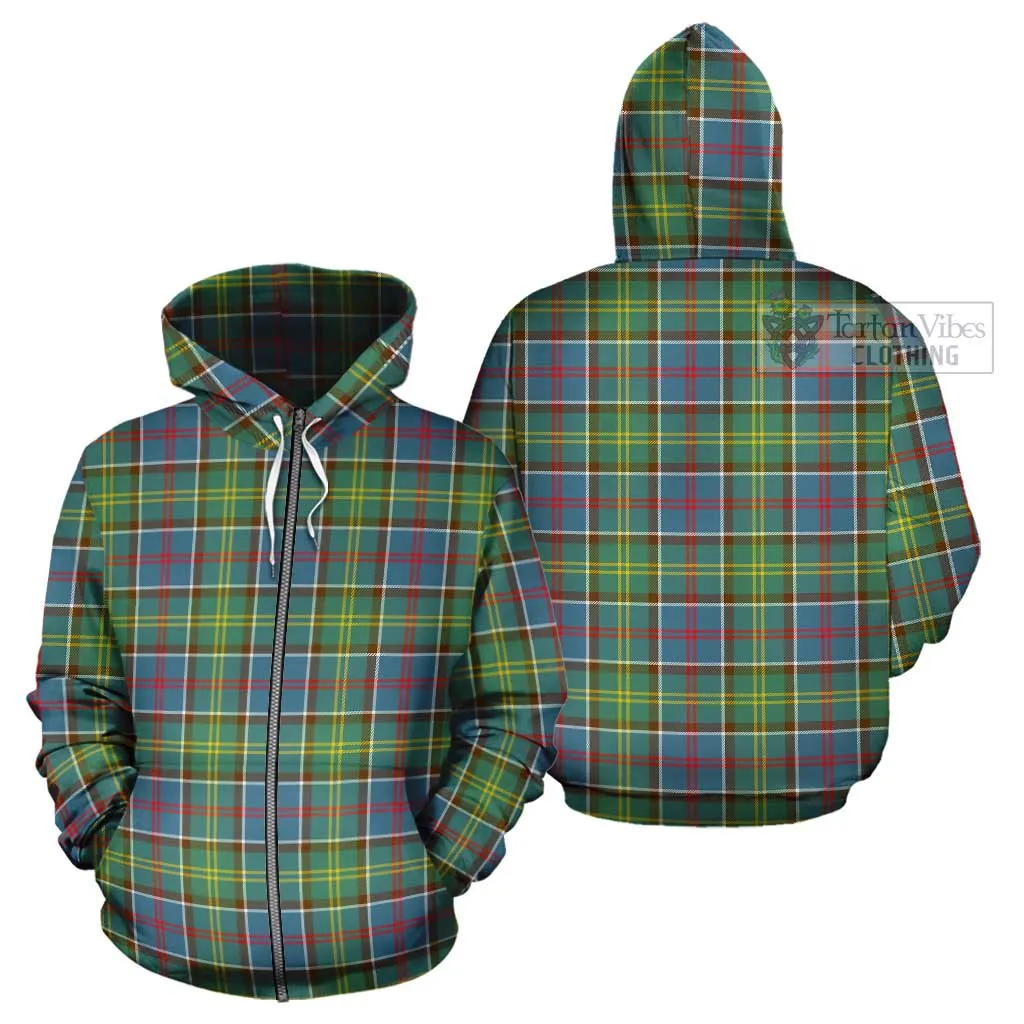 Ayrshire District Tartan Cotton Hoodie