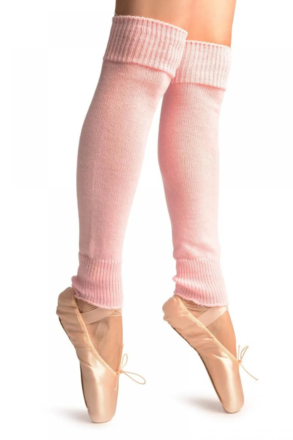 Baby Pink Plain Dance/Ballet Leg Warmers