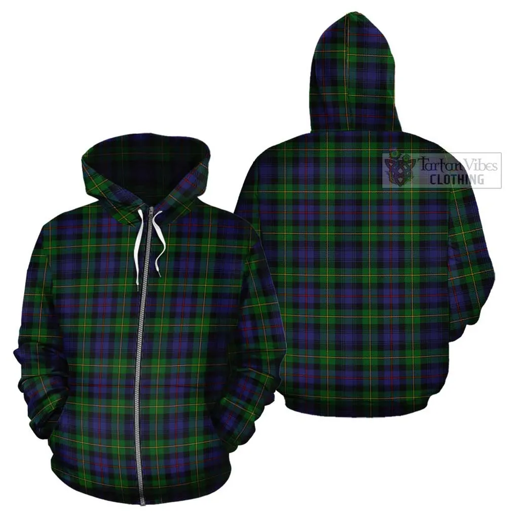 Baillie Tartan Cotton Hoodie