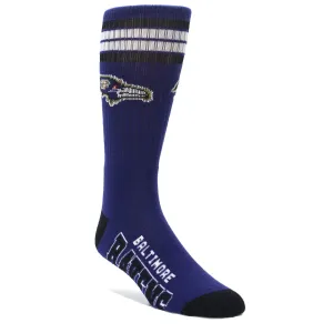 Baltimore Raven Socks - Men's Athletic Crew Socks