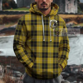 Barclay Dress Tartan Cotton Hoodie with Family Crest