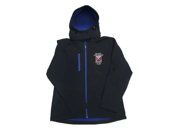 Belfast Harlequins Ladies Hooded Softshell