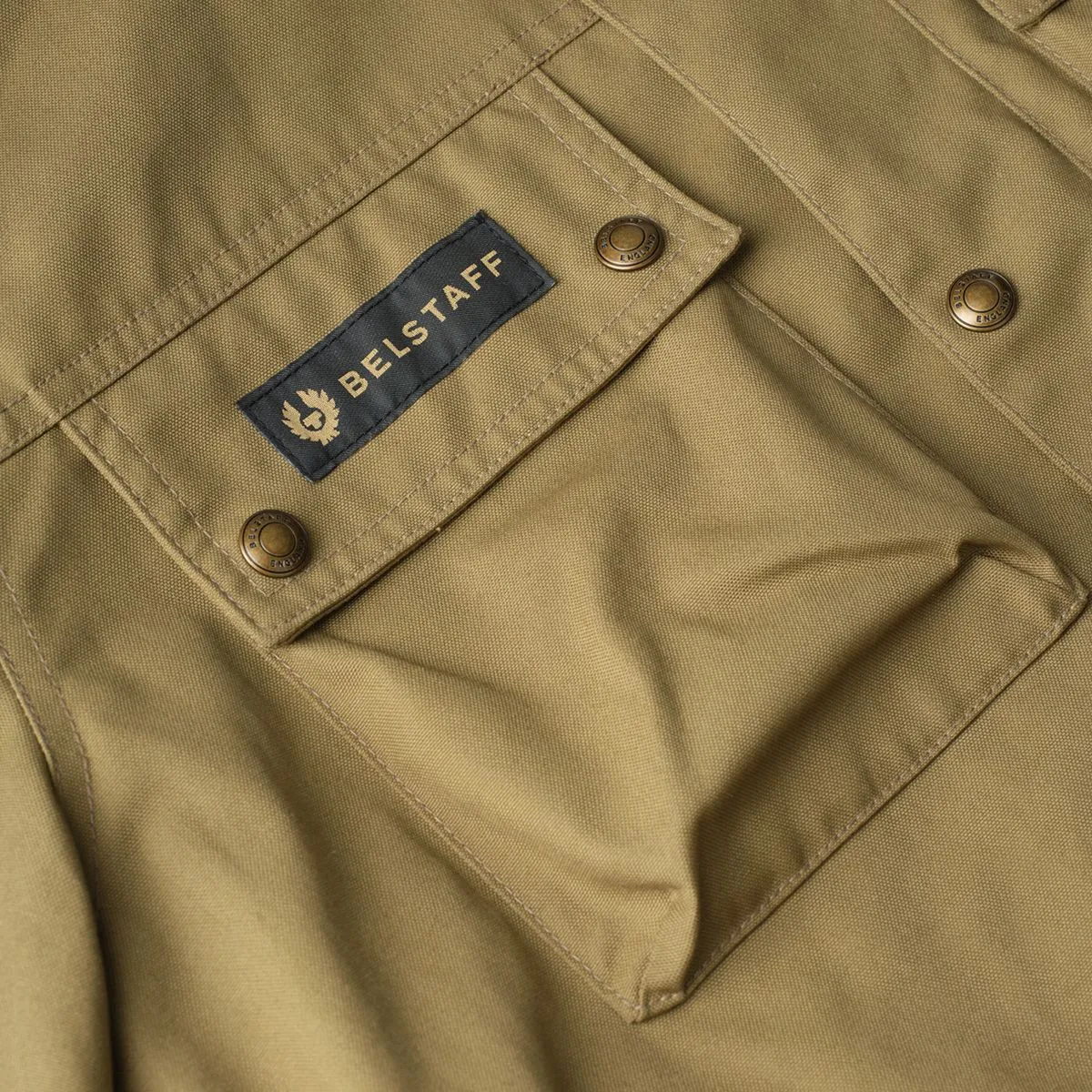 Belstaff Mansion Riding Shirt - Olive