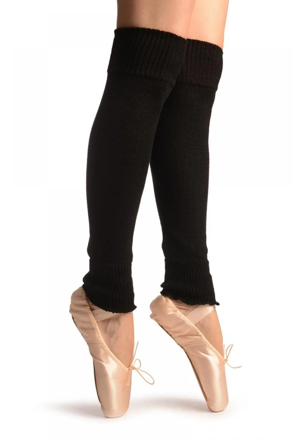 Black Plain Dance/Ballet Leg Warmers