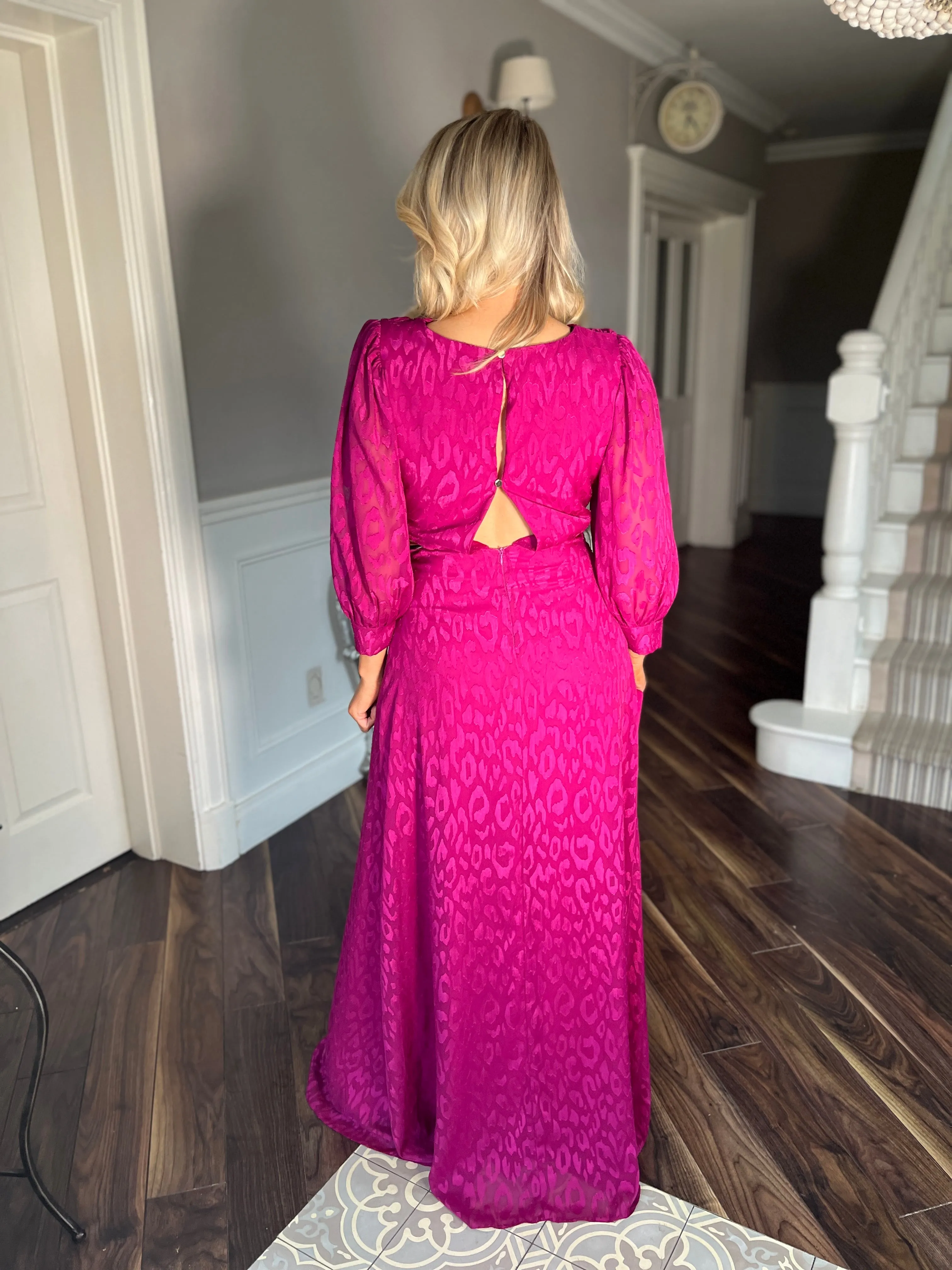 Brooke Magenta Dress