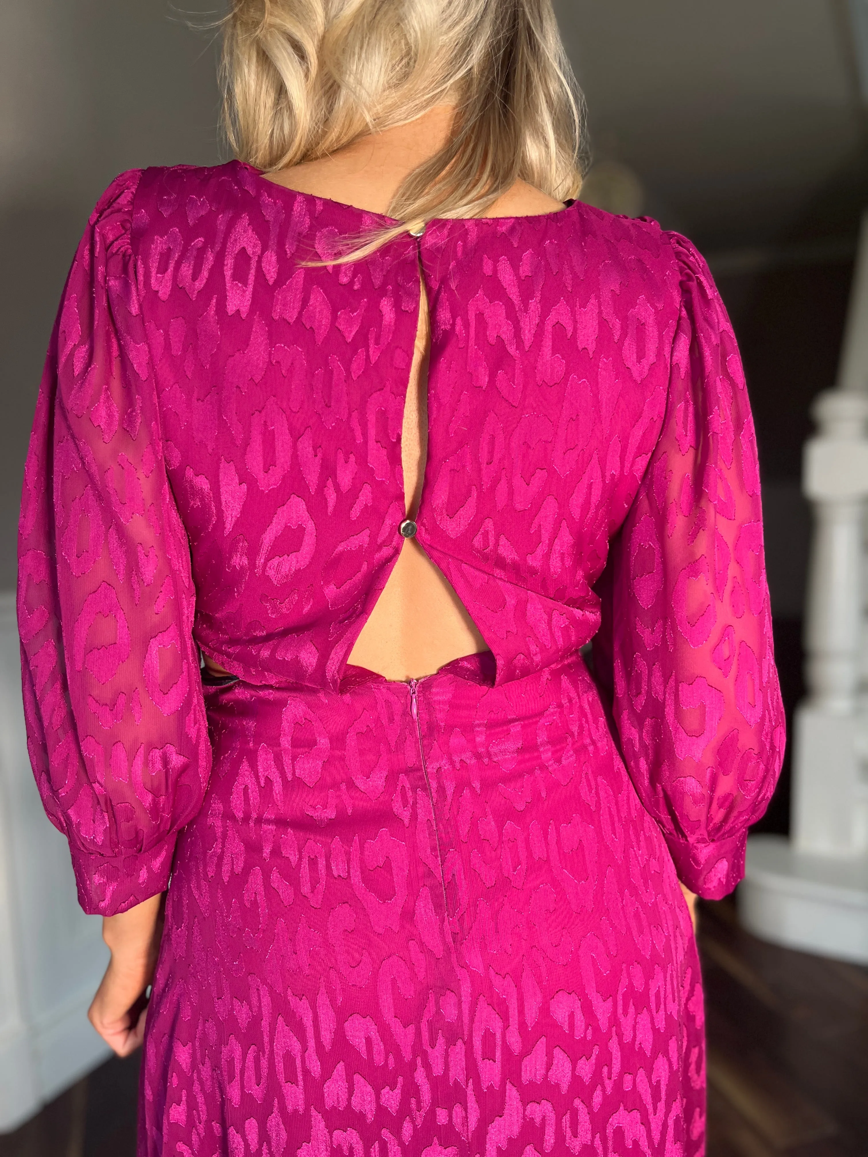 Brooke Magenta Dress