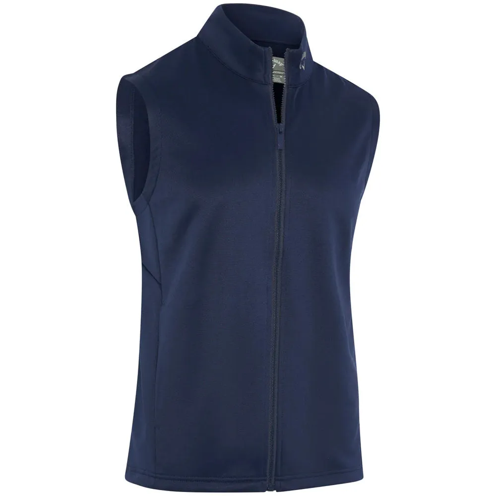 Callaway Chev High Gauge Gilet - Peacoat