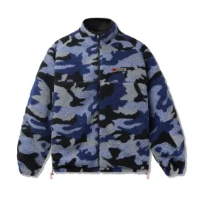 Camo Sherpa Jacket, Slate