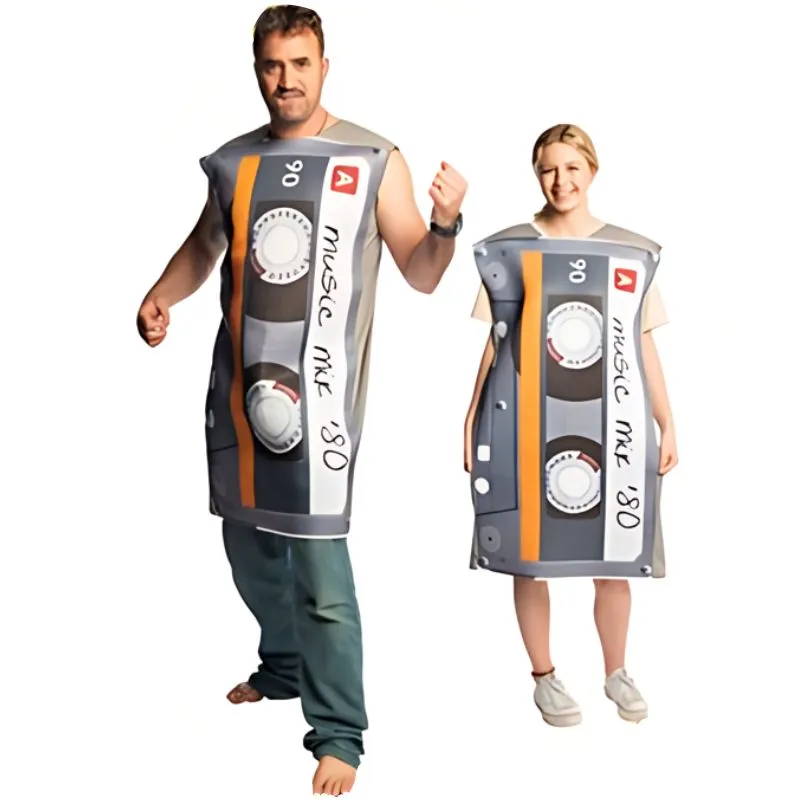 Cassette Tape Novelty Adult Costume