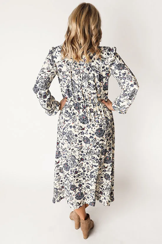 Chalk and Notch - Orchid Midi Dress