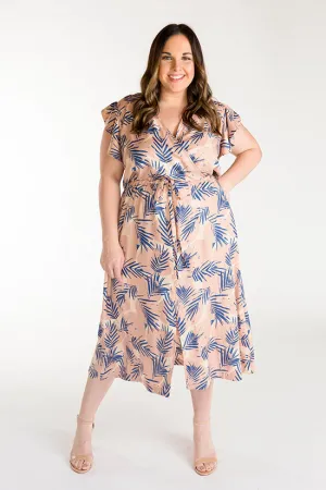 Chalk and Notch - Orchid Midi Dress