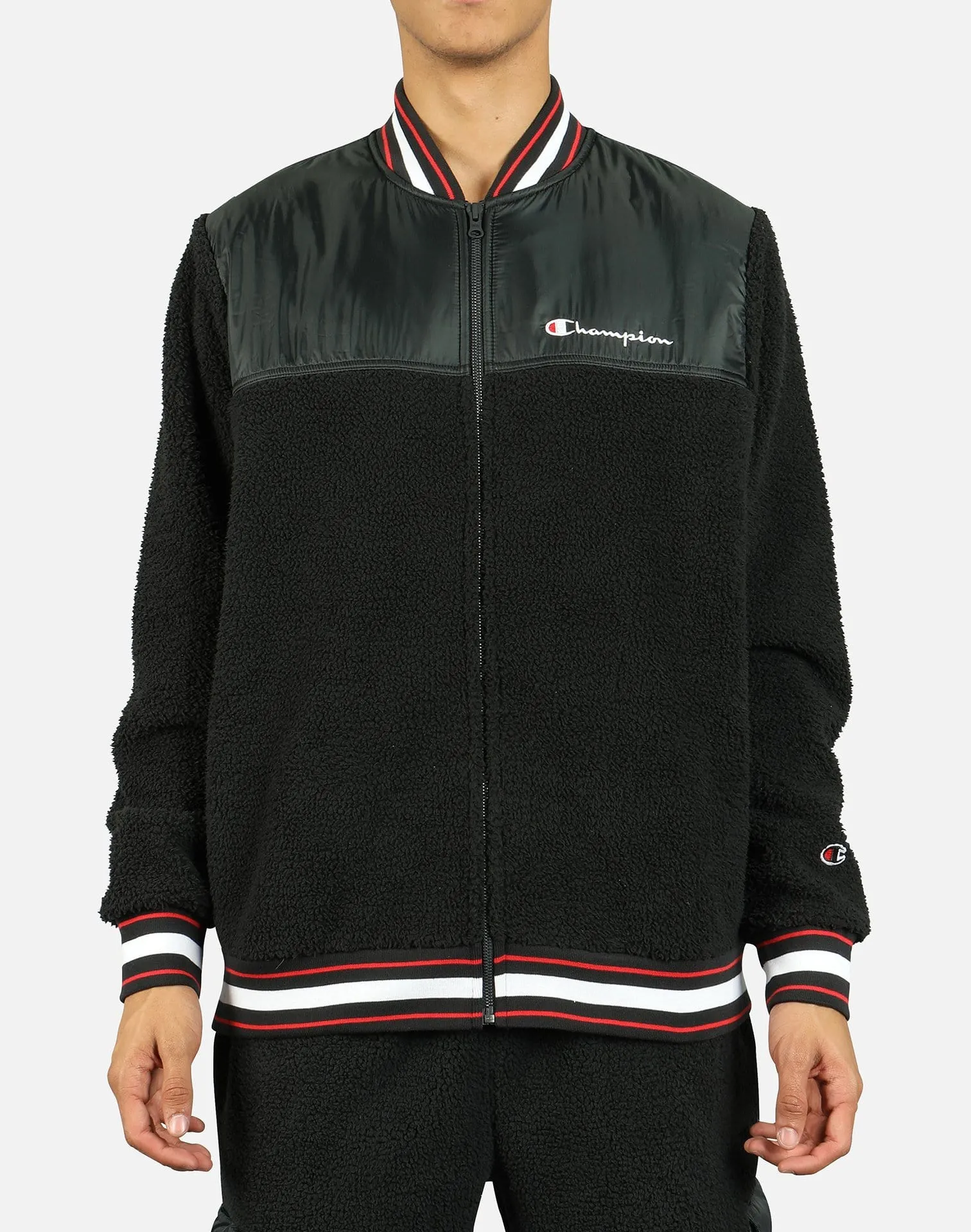 Champion SHERPA BASEBALL BOMBER JACKET