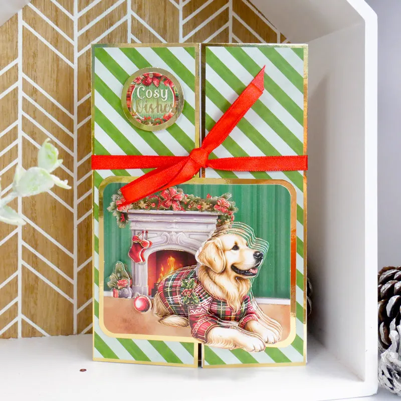 Christmas Dog Tales Decoupage Topper Collection