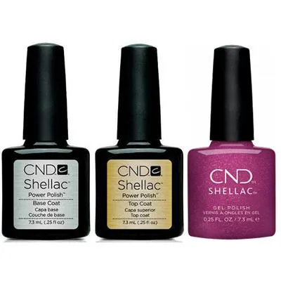 CND - Shellac Combo - Base, Top & Drama Queen