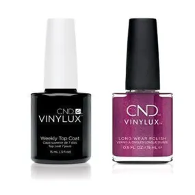 CND - Vinylux Topcoat & Drama Queen 0.5 oz - #367