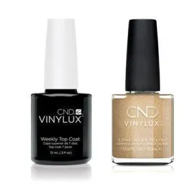 CND - Vinylux Topcoat & Get That Gold 0.5 oz - #368