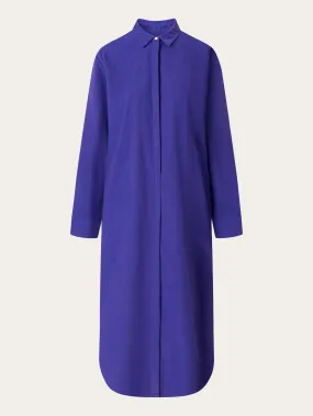 Corduroy shirt dress - Deep Purple