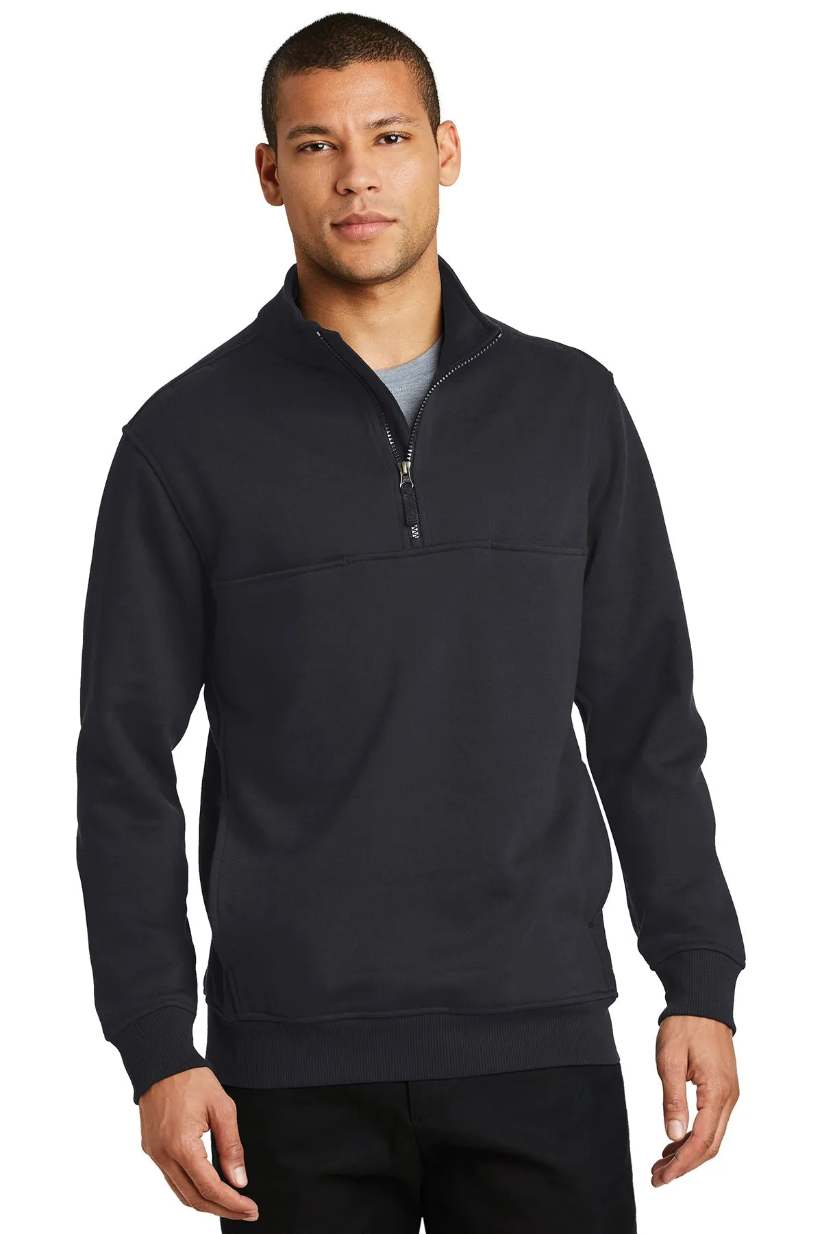 CornerStone 1/2-Zip Pullover, Dark Navy