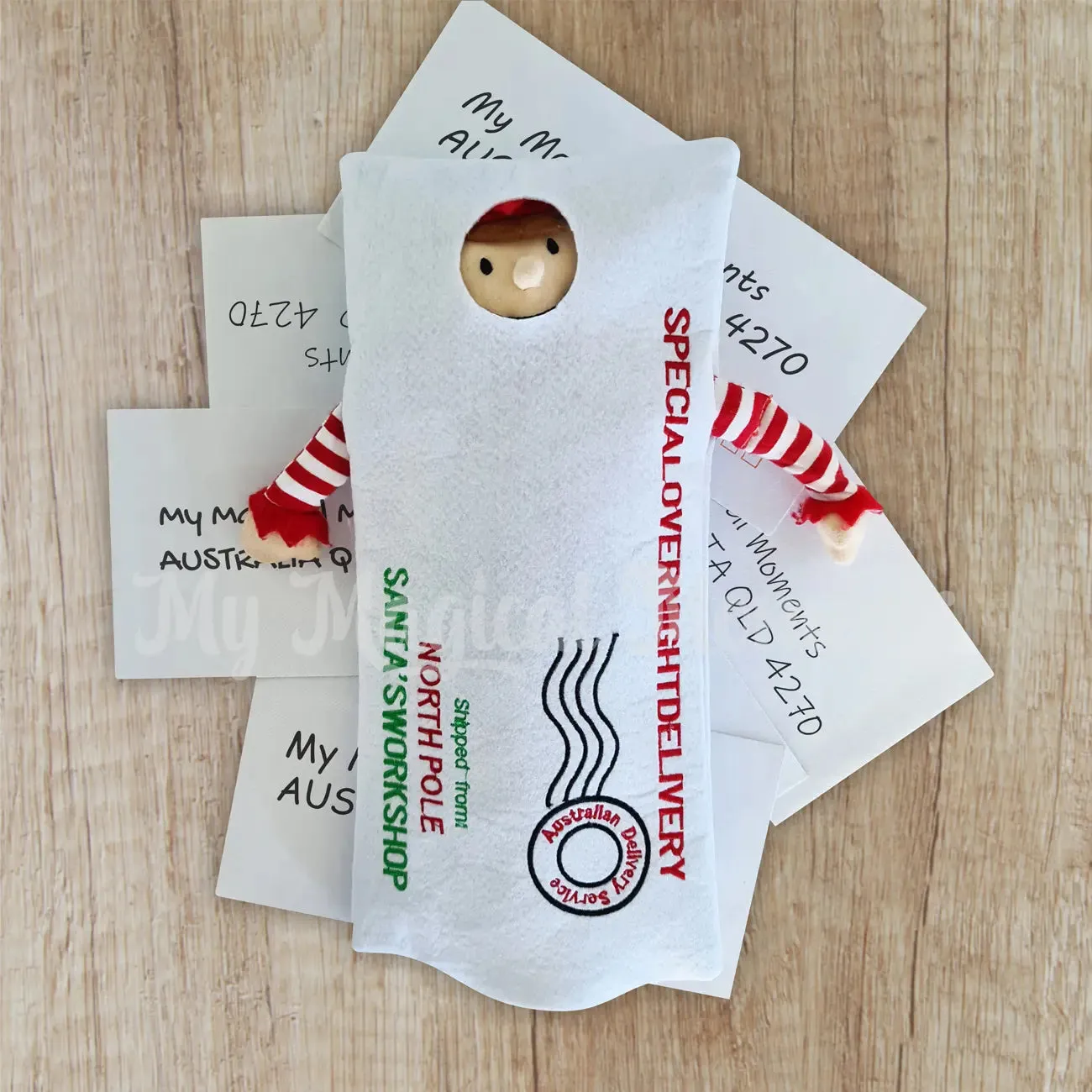 Costume - Elf Arrival Postal Bag Envelope