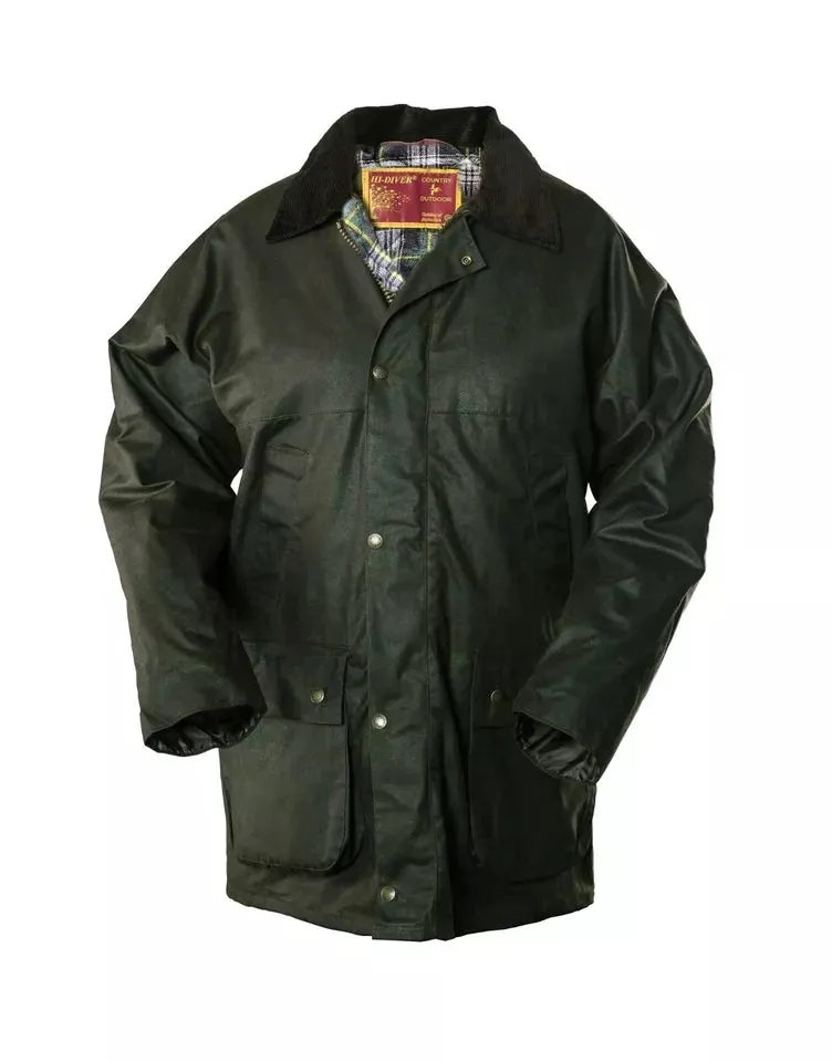 Country Classics Mens Wax Jacket - Made In UK