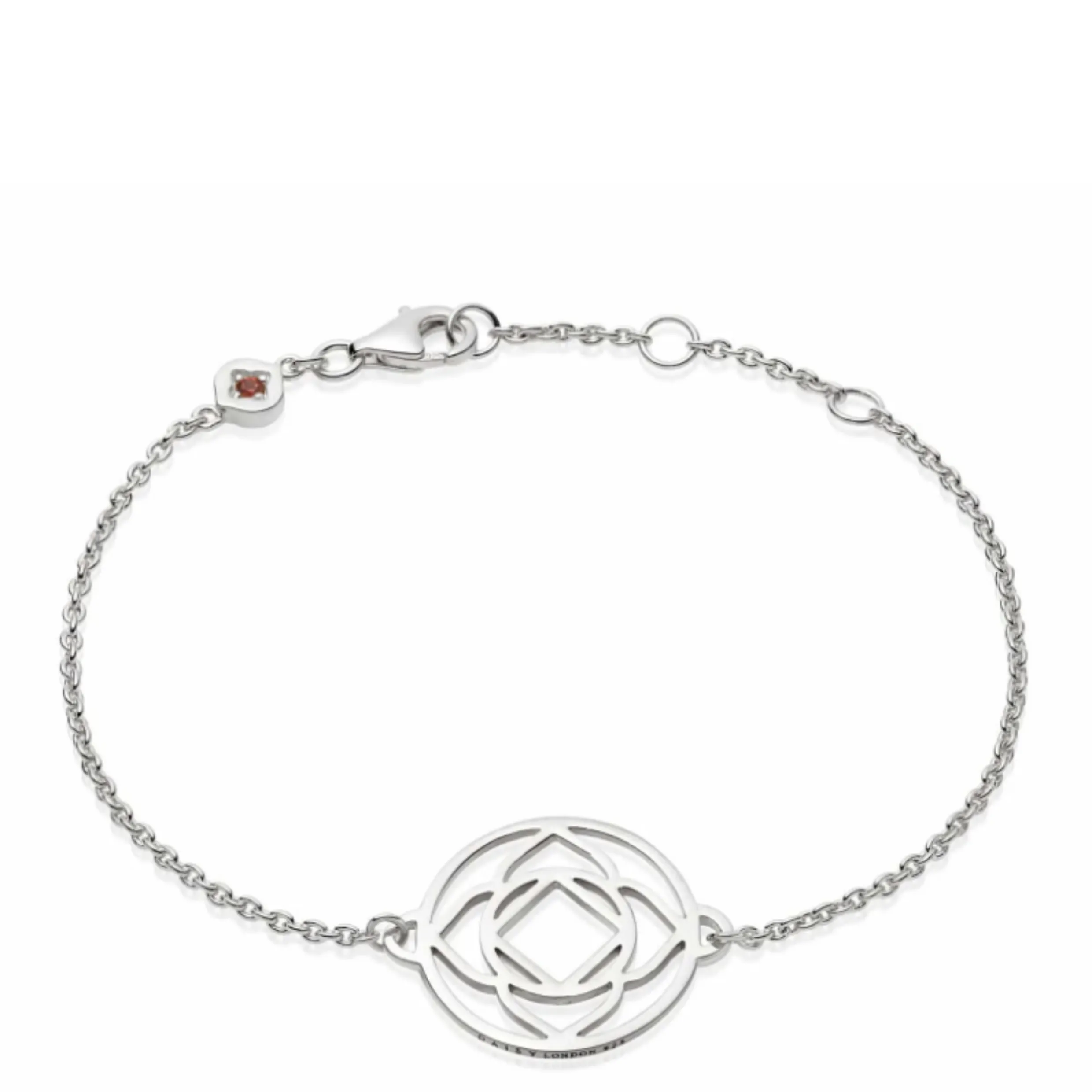 Daisy London BASE CHAKRA CHAIN BRACELET Sterling Silver CHKBR1008