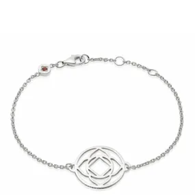 Daisy London BASE CHAKRA CHAIN BRACELET Sterling Silver CHKBR1008