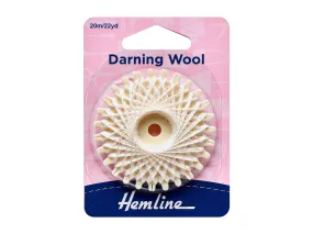 Darning Wool: 20mtrs - White