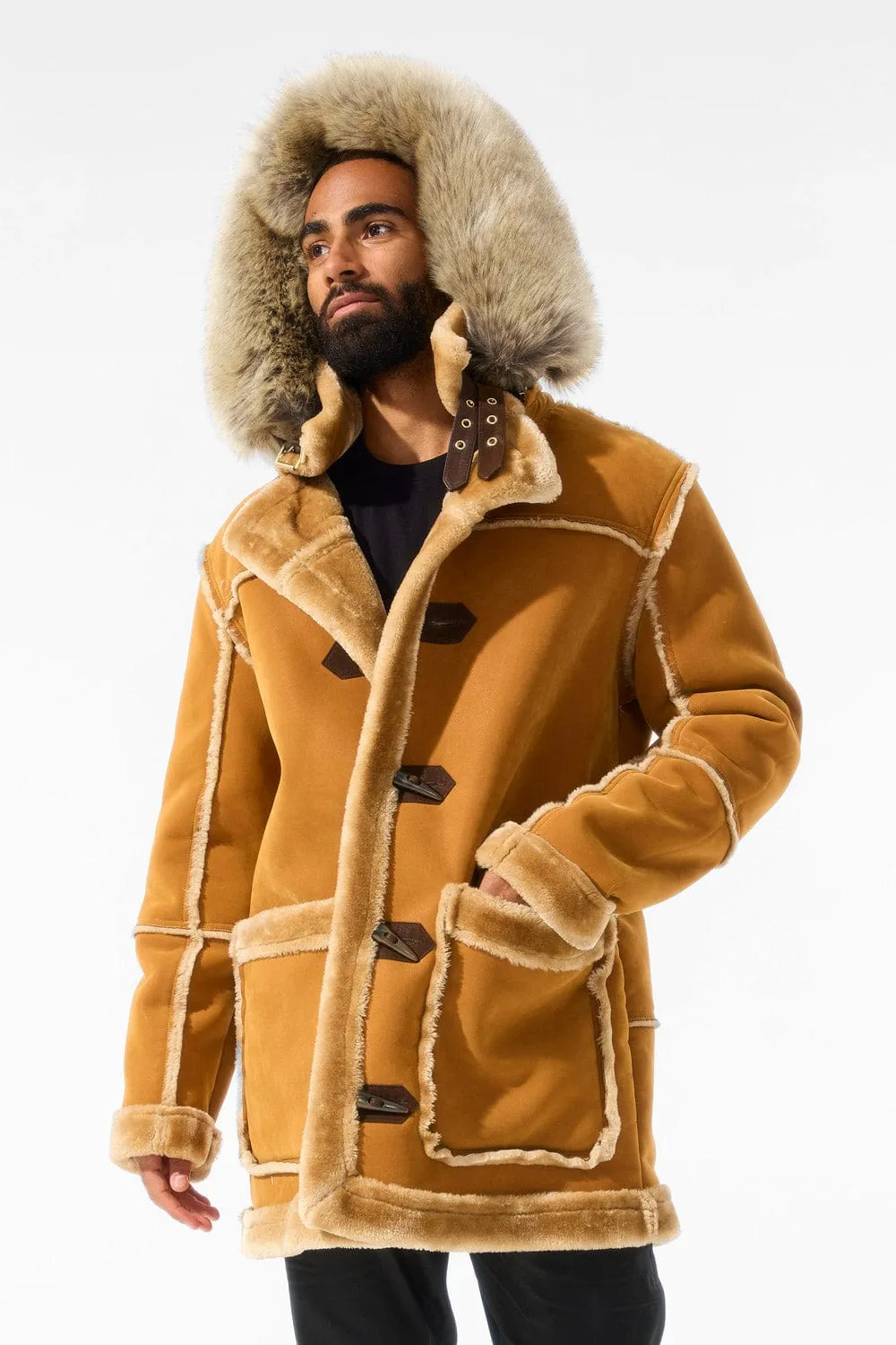 Denali Shearling Jacket (Cognac)