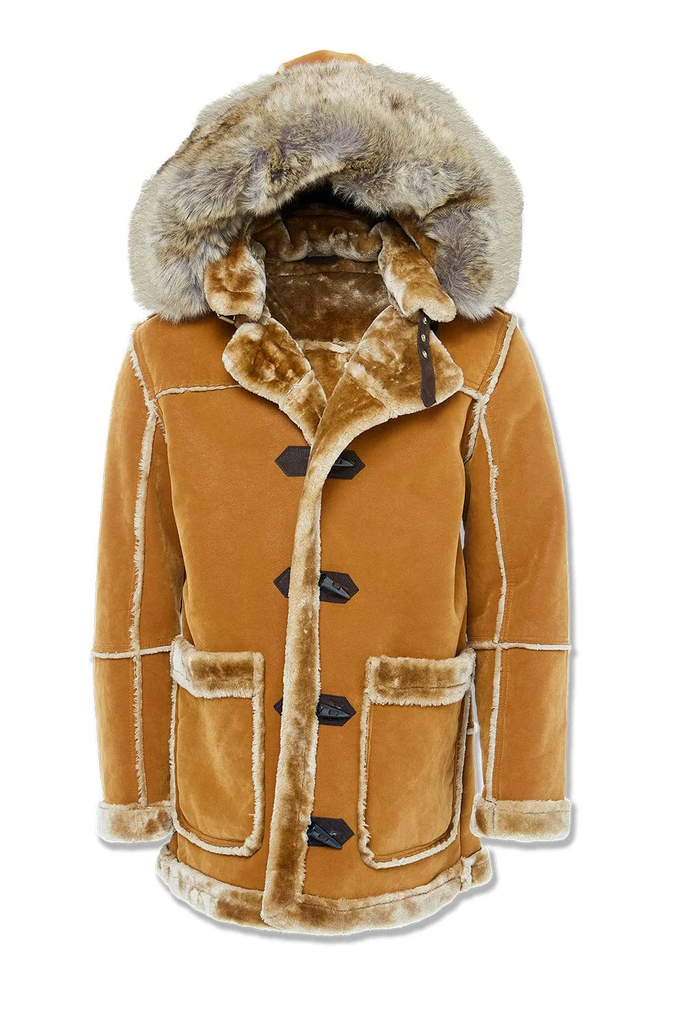 Denali Shearling Jacket (Cognac)