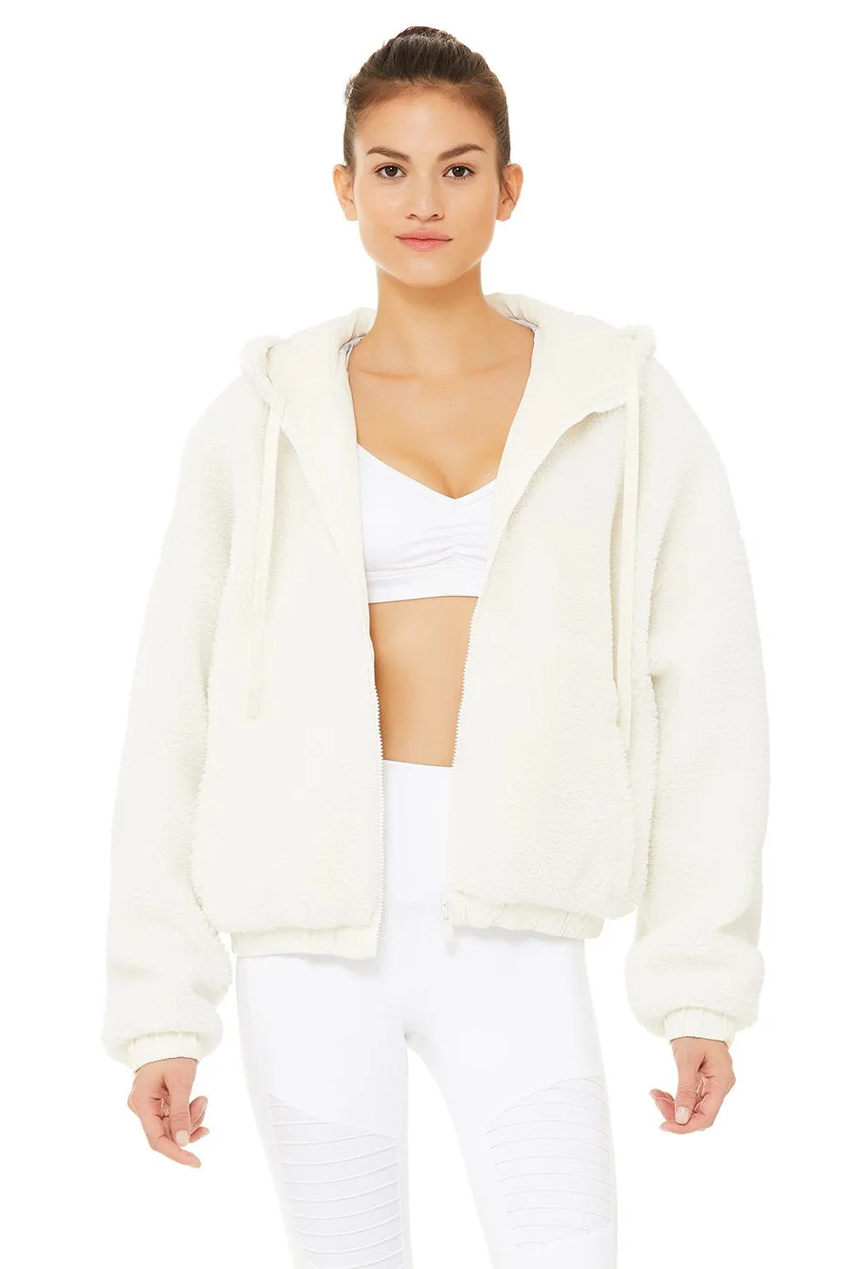 Duality Reversible Sherpa Jacket - Pristine/White/Dove Grey