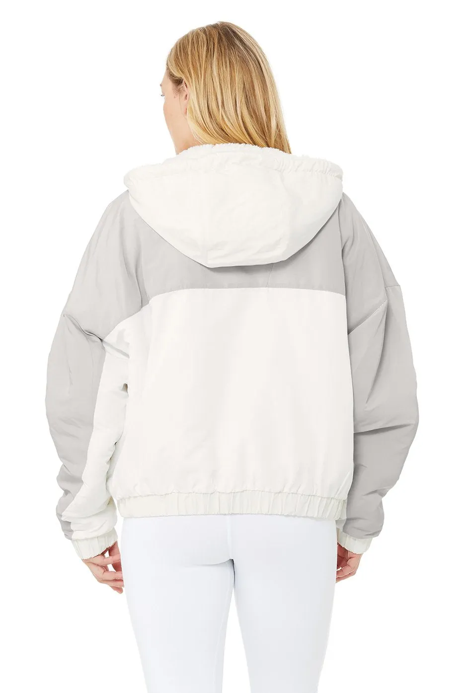 Duality Reversible Sherpa Jacket - Pristine/White/Dove Grey