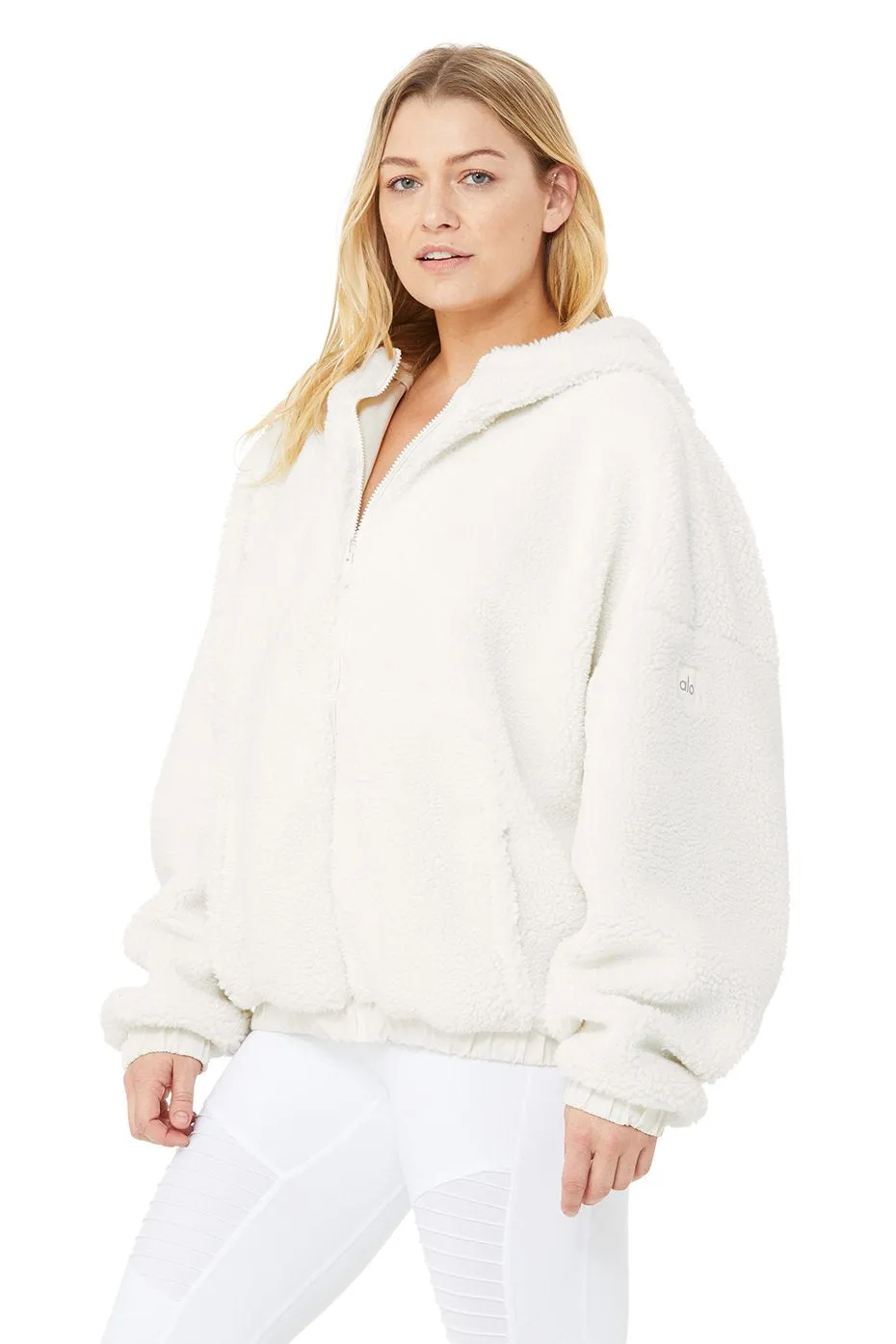 Duality Reversible Sherpa Jacket - Pristine/White/Dove Grey