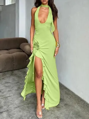 Emily Backless Bodycon Maxi Dress