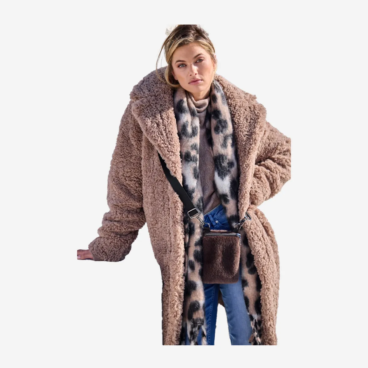 FAUX FUR COAT