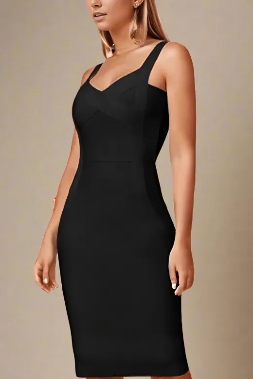 Freya Bandage Dress - Classic Black