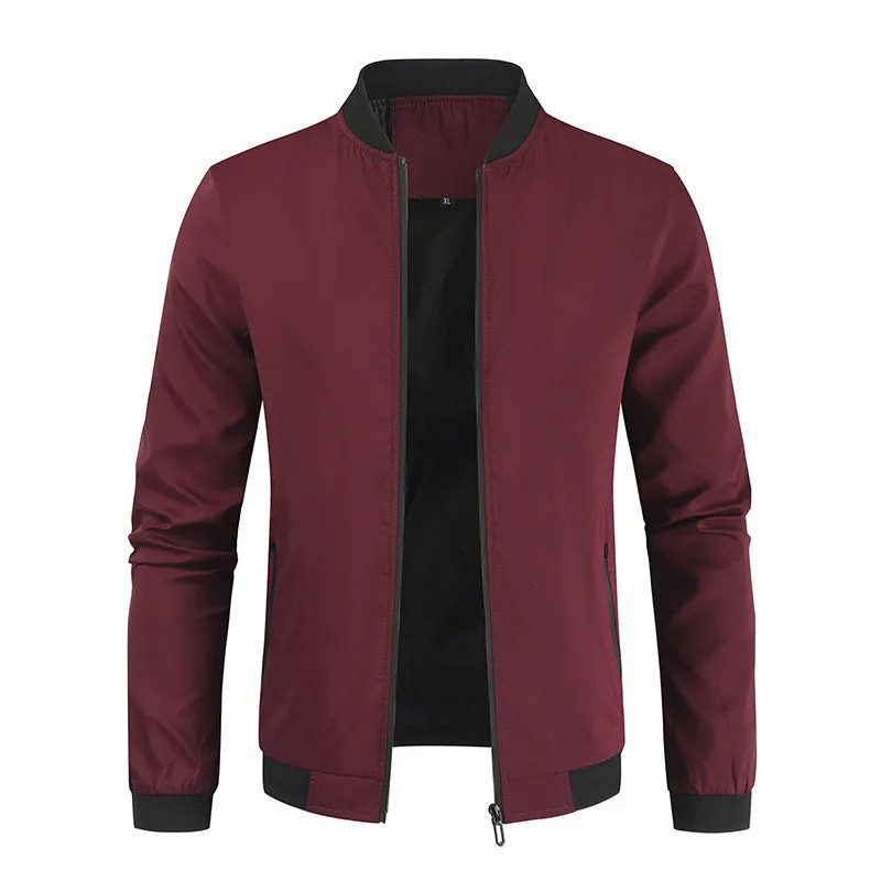 Funki Buys | Jackets | Men's Smart Stand Collar Dress Jacket