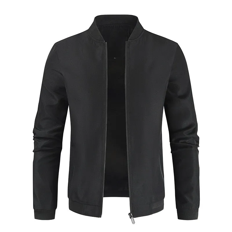 Funki Buys | Jackets | Men's Smart Stand Collar Dress Jacket