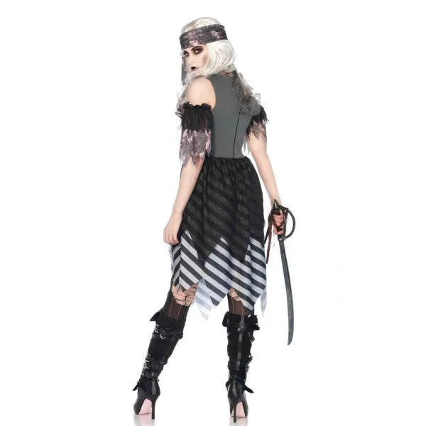 Ghost Pirate Lady Costume - Leg Avenue