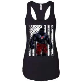 Giants Hulk Cleveland Indians T-shirt Flag Women Tank Top